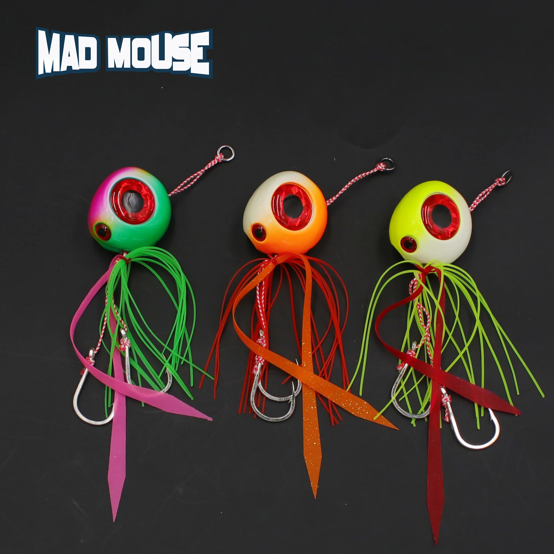MADMOUSE 60g80g100g120g150g200gTai Kabura слайдер Мормышка с грузилом свинца дергающаяся приманка
