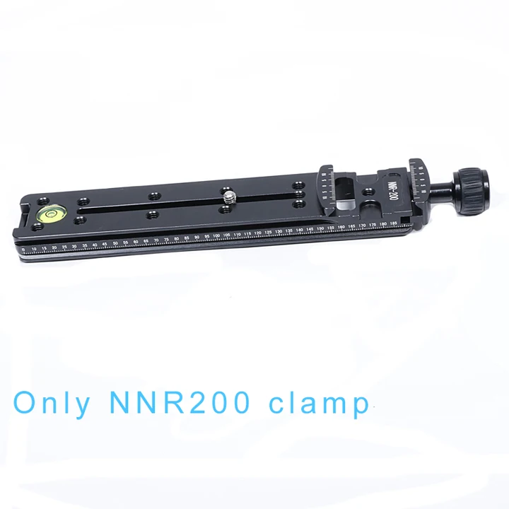 only NNR200 clamp Зажим для направляющей камеры dslr быстросъемный Зажим для камеры двойного назначения зажим для камеры штатив с быстросъемной пластиной 50 мм - Цвет: only NNR200 clamp