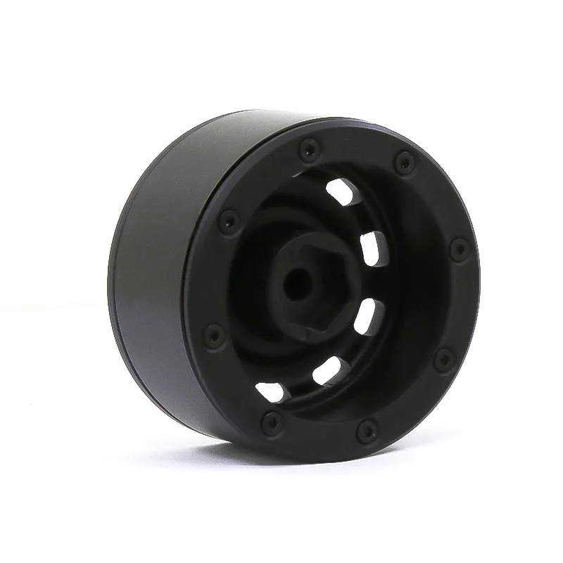 

4Pcs 1.9 Beadlock 12-Holes Wheel Rim Hub for 1/10 RC Crawler Car Axial SCX10 90046 AXI03007 Traxxas TRX4 Redcat