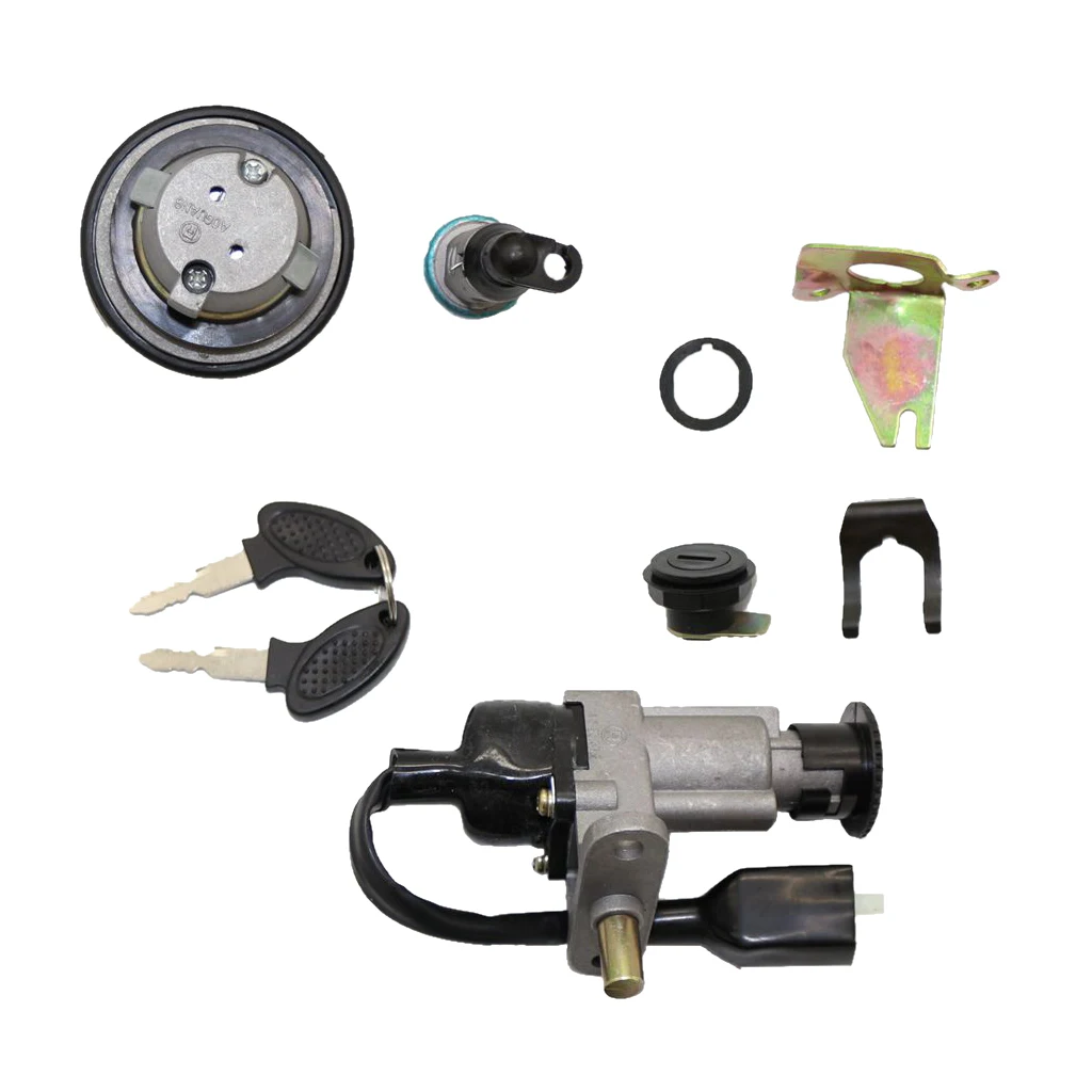 

1 комплект переключатель ключа зажигания мотоцикла для 50 125 150 250cc мопеда скутера