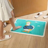bathroom mat custom printing anti slip pad customized floor mat area rugs living room kitchen carpet doormat hallway bath mats