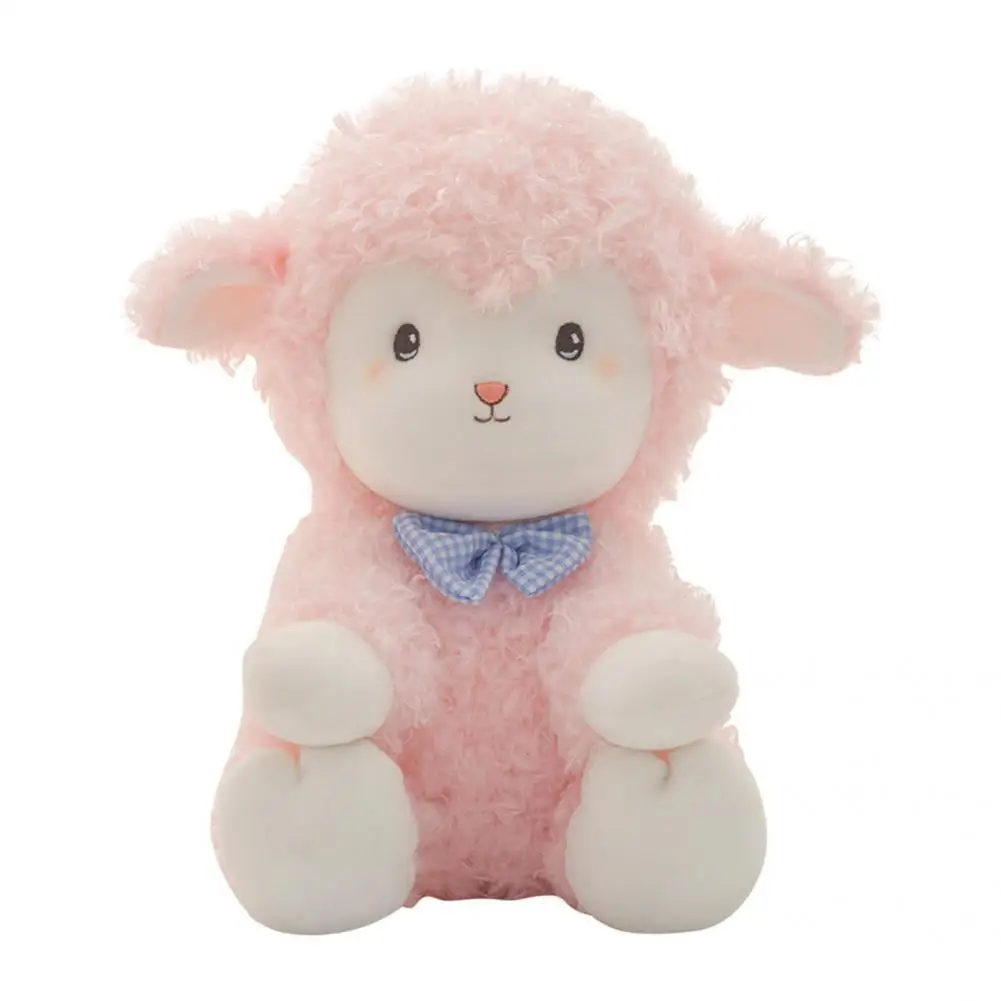

No Deformation Photograph Prop Strong Flexibility Small Plush Stuffed Animal Sheep Sheep Stuffed Toy for Kids
