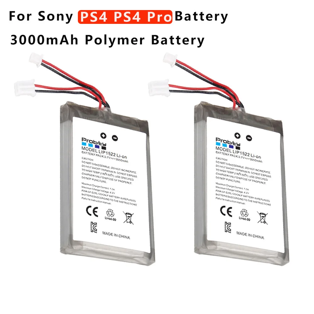 LIP1522 KCR1410 3000mAh Battery for Sony Playstation 4 PS4 PS4 Pro/Slim Dualshock4 Controller CUH-ZCT1E CUH-ZCT1H CUH-ZCT1U