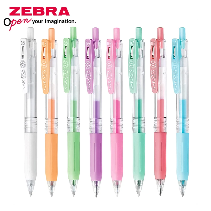 

1Pcs Zebra SARASA JJ15 Pressure Line Pen Milk Color Light Line Drawing Pen Student Gel Pen Limited Edition 0.5mm
