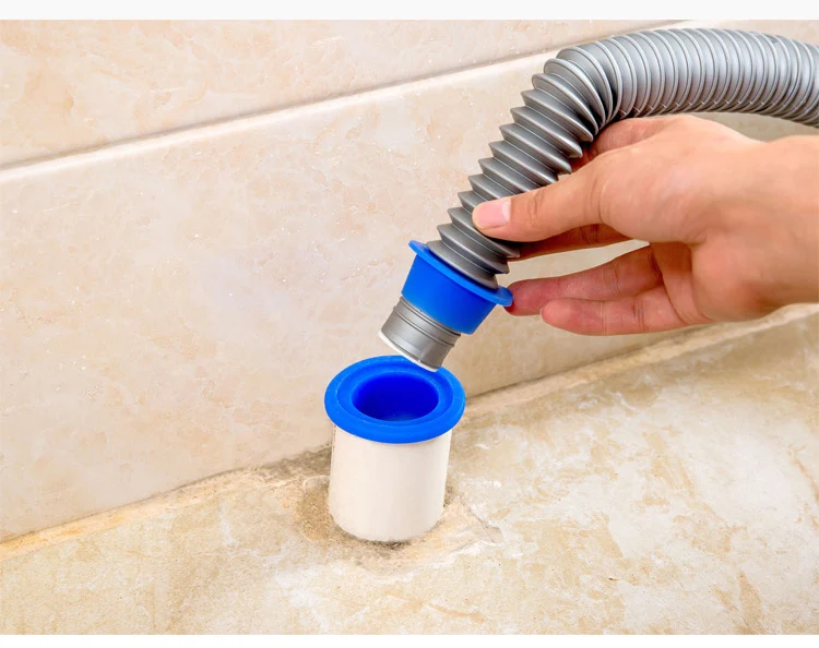 

Kitchen Sewer Sealing Ring Washing Machine Drainage Pipe Deodorization Silica Gel Sealing Pipe Joint Floor Drain Bathroom