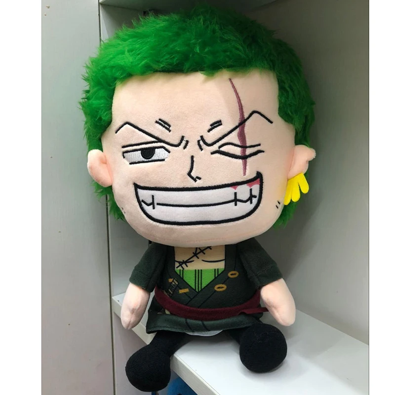30 см аниме One Piece роророноа Зоро плюшевые куклы крутые украшения игрушки для детей