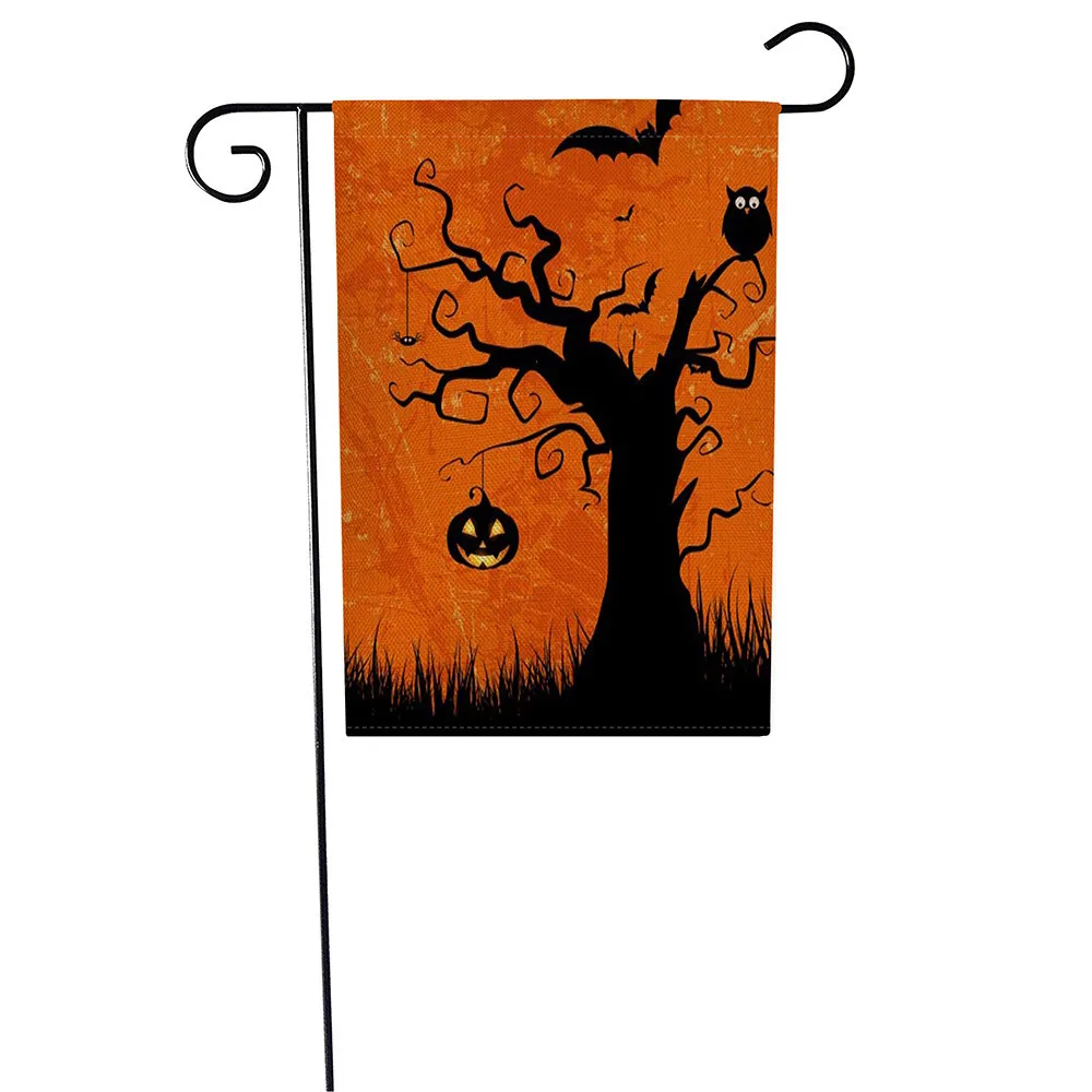 1x30*45 см Счастливый Хэллоуин всепогодный двор сад дом украшения флаги