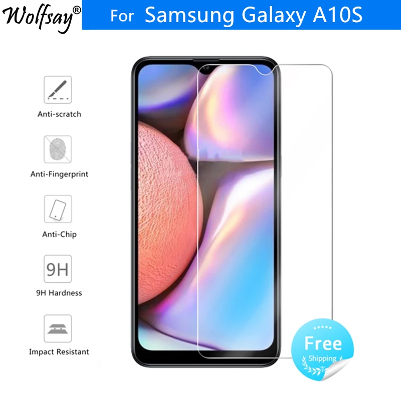 Закаленное стекло для Samsung Galaxy A10S защита экрана 9H закаленное защитное SM
