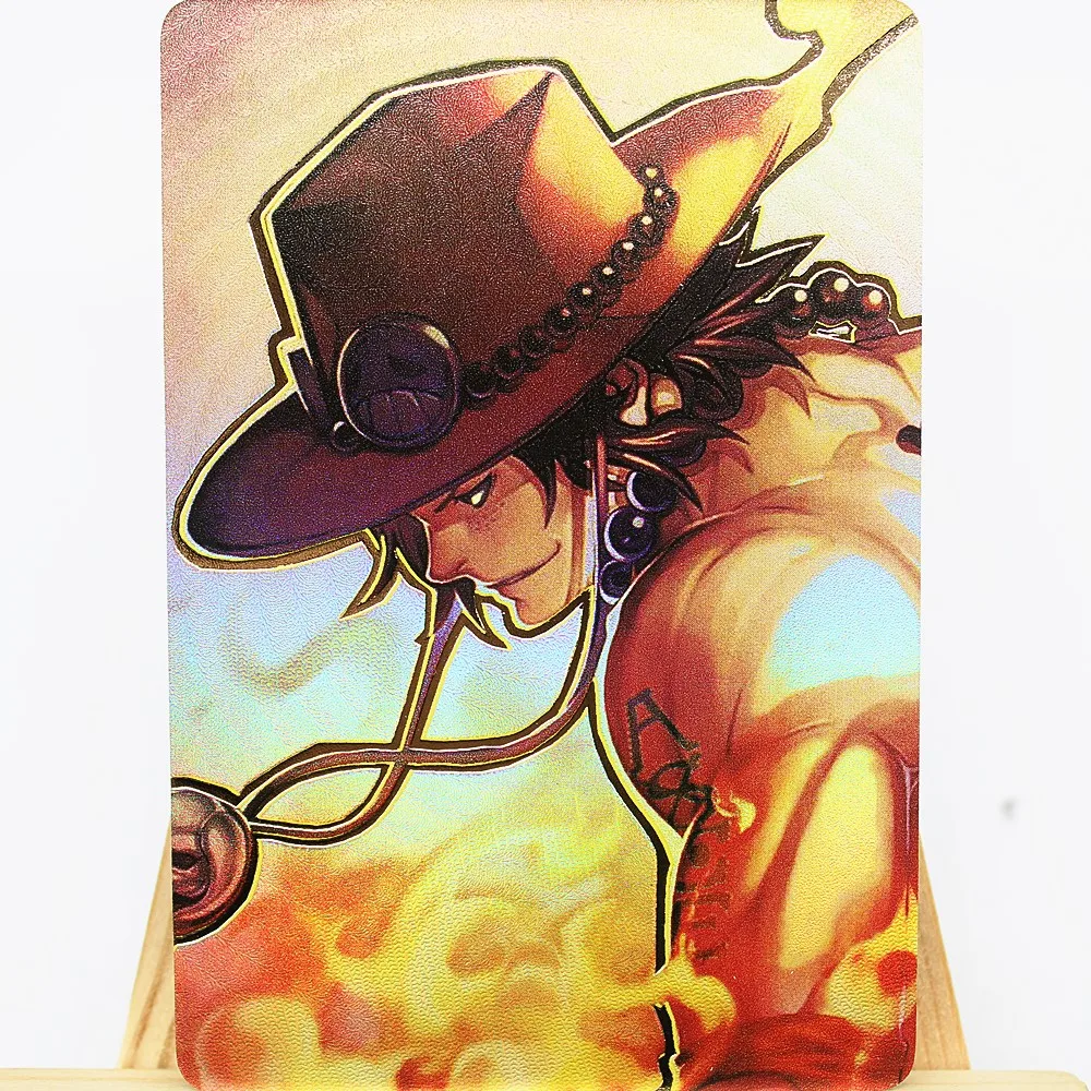 2 шт./набор аниме одиночная карта белая бридная команда лидера Portgas · D Ace Marco