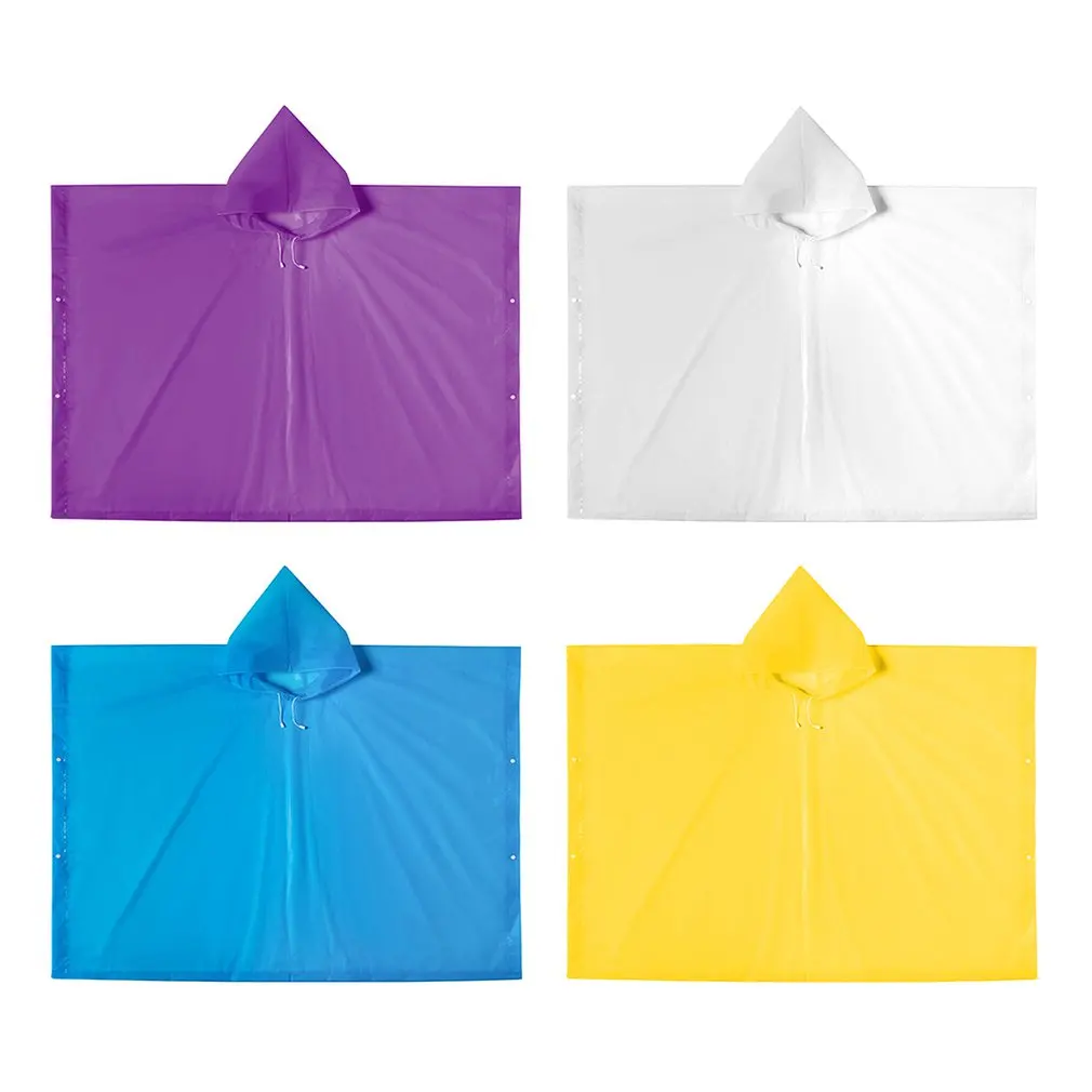 Большой палец с полным покрытием Нескользящие Eva плащ пончо отлично подходят для