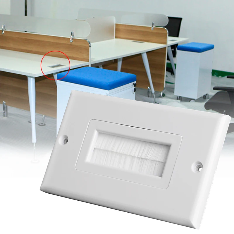 1 щетка с одной щетиной настенная пластина вставка крышка Выходная монтажная