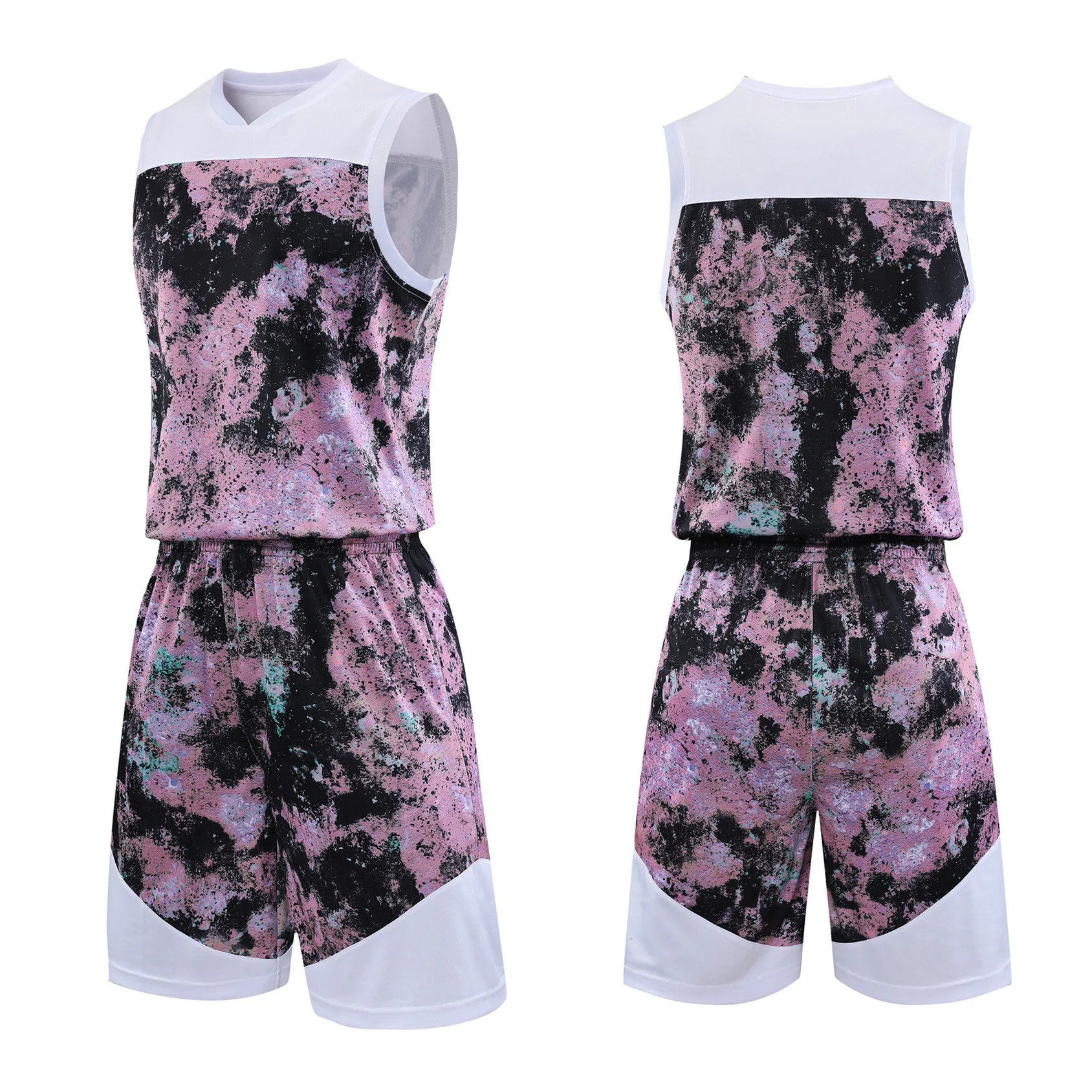 Персонализированный баскетбольный костюм звездного неба мужская спортивная