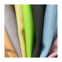 width 59 solid color high grade smooth wrinkle resistant elastic twill fabric by the yard for pants dress shirt material