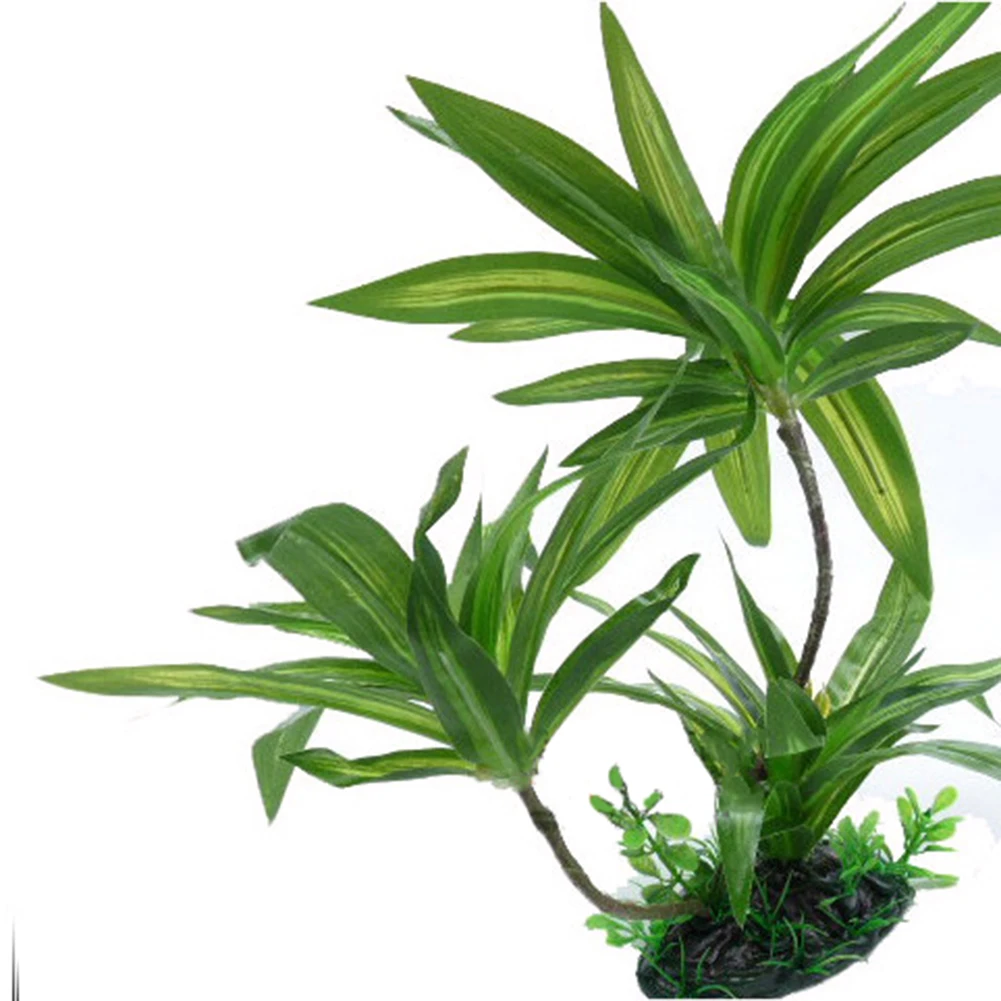 3D Реалистичная искусственная трава для рептилий|Декорации| |