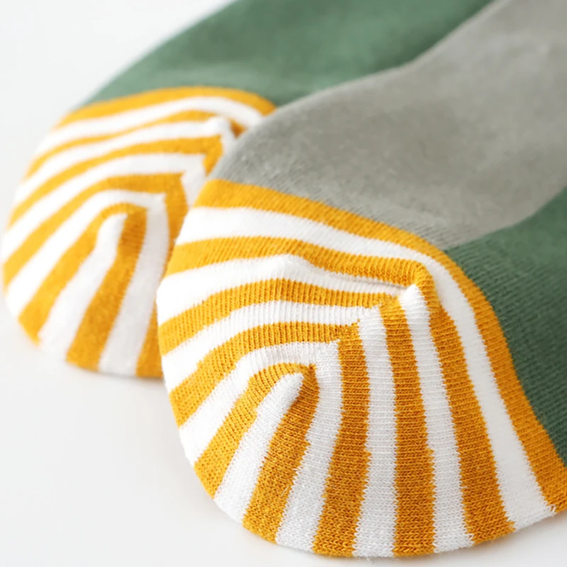 

Socks men 5 pairs ankle striped funny sports meias harajuku short cotton fashion man designer cool korean style sock chaussette