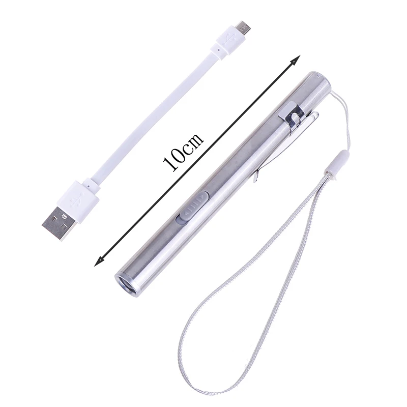 3в1 USB Перезаряжаемый светодиодный флэш-светильник/Мощный мини фонарь