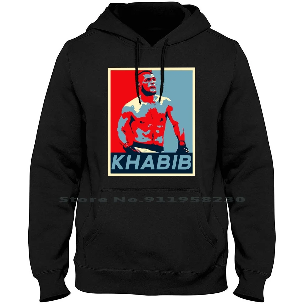 

Мужская и Женская толстовка The Eagle Khabib, пуловер, свитер, большие размеры 6XL, хлопковый популярный истребитель с логотипом порта «Порт орла», популярный товар
