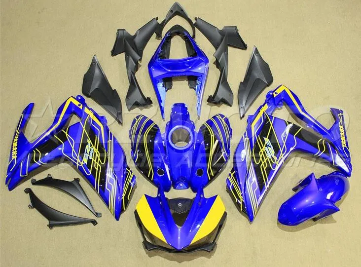 

New ABS whole Motorcycle Fairings kit Fit for R3 R25 2015 2016 2017 2018 15 16 17 18 Bodkwork set Custom Cool blue