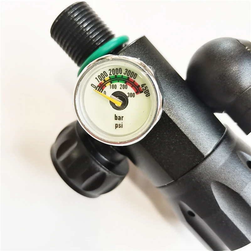 Погружной клапан для подводного плавания серебристый 200 бар M18x1.5 3000PSI