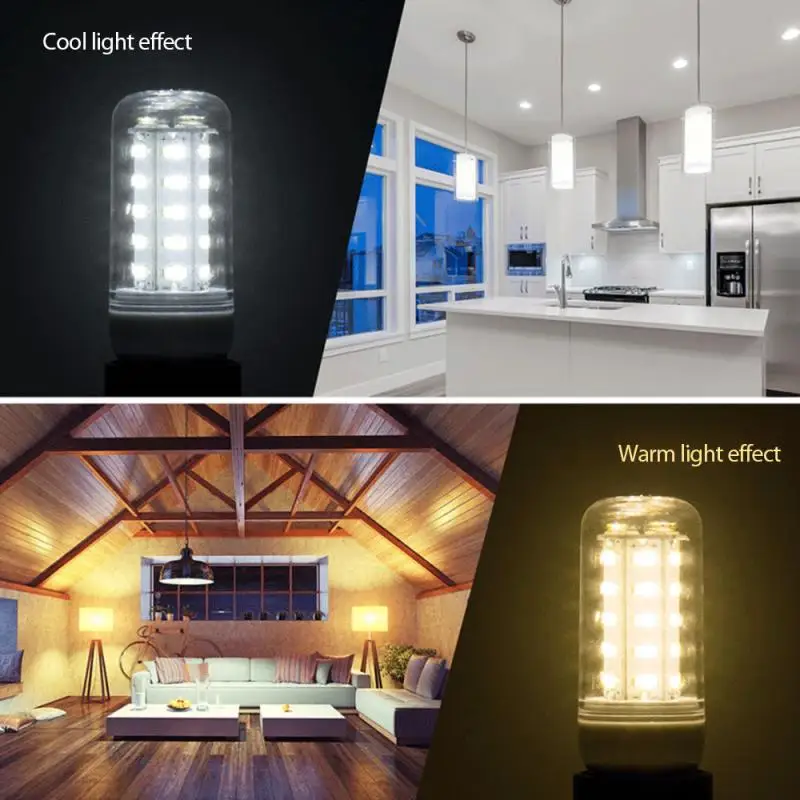 

E27 LED Lamp 220V LED Bulb SMD 5730 E27 LED Light 24 36 48 56 69 72 LEDs Corn Bulbs Chandelier For Home Lighting High Quality