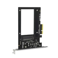 pcie riser u 2 to pci express3 0 x4 adapter interface gen3 transfer card hard drive computer components expansion