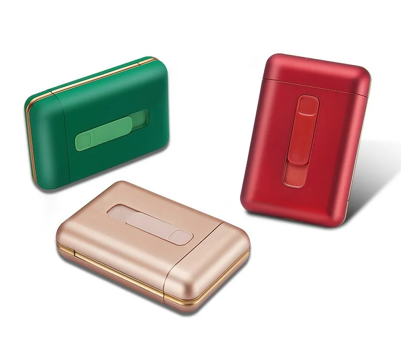 Пластиковый Полный комплект из 20 стандартных сигарет/коробка с зажигалкой USB