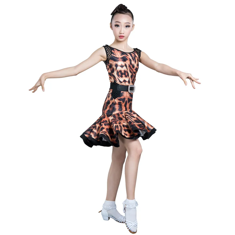 

Кружевное платье для латиноамериканских танцев, пикантное детское платье для соревнований, бальной комнаты, самбы, детской юбки для сальсы,...