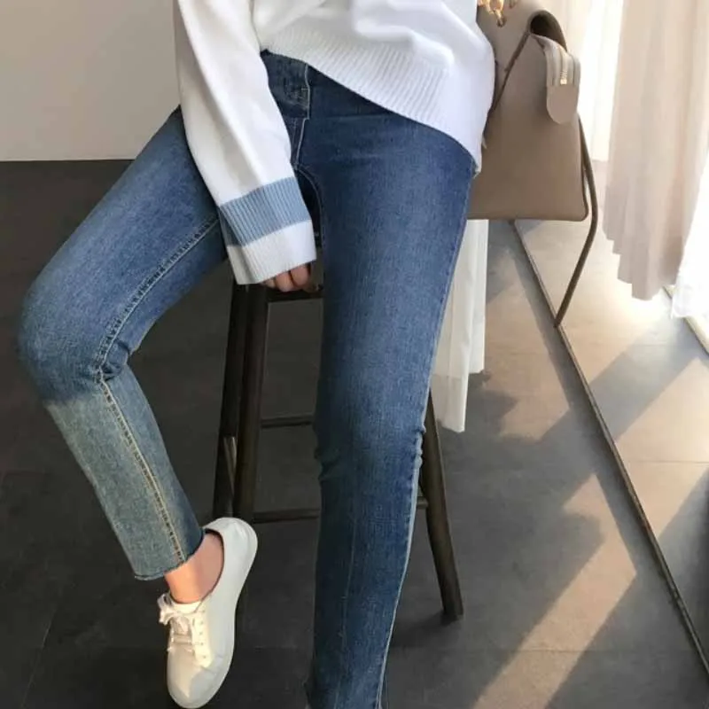 Spring White V-neck Sweater Chic Korean Pullover 2022 Autumn Winter Women's Sweaters New Casual Basic Female Jumpers All-match | Женская