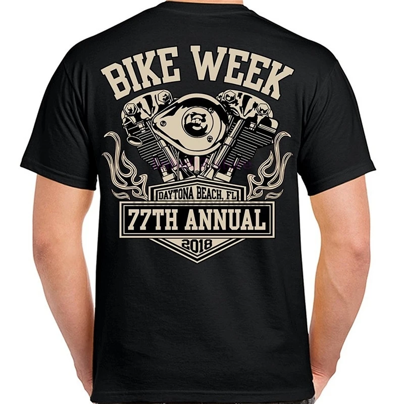 Мужская Повседневная футболка с костяком Biker Life USA на лето 2019 | одежда