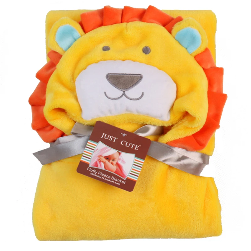 Yellow Лидер продаж; ; коралловый флис; детское одеяло для новорожденных; спальный мешок с героями мультфильмов; сезон осень-зима; 76*92 см - Цвет: Yellow