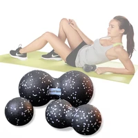 procircle epp fitness peanut massage ball lacrosse ball for shoulder back legs rehabilitation therapy training