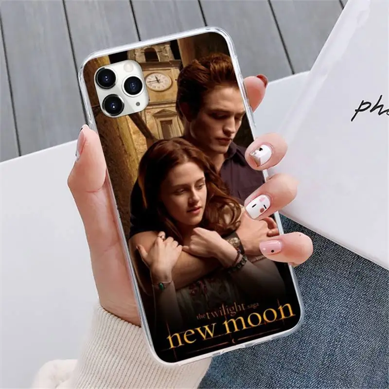 

TV Twilight Isabella Edward Cullen Phone Case For iphone 12 5 5s 5c se 6 6s 7 8 plus x xs xr 11 pro max mini