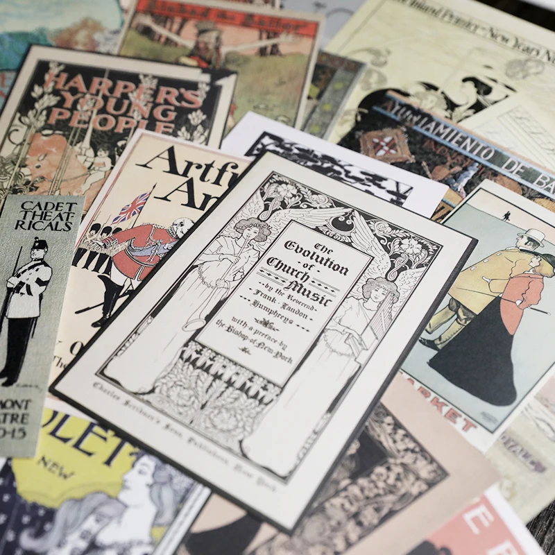 Junk journal C винтажный Материал пакет DIY Скрапбукинг альбом дневник счастливые украшения для ежедневника материал бумаги