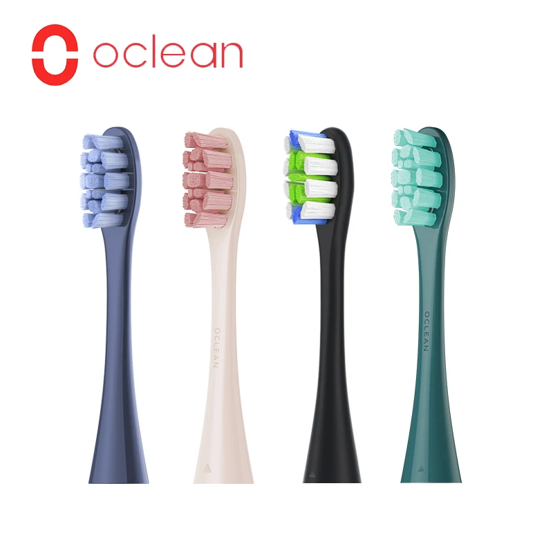 Original Oclean X Pro Sonic Electric Toothbrush Heads 2PCS 4PCS Smart Toothbrush DuPont brush head Spare Parts Pack Oral Hygiene