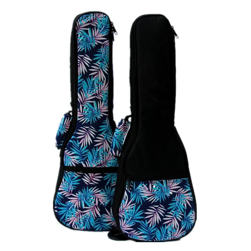 Винтажный сопрано концертный тенор Гавайские гитары укулеле мягкая сумка синие