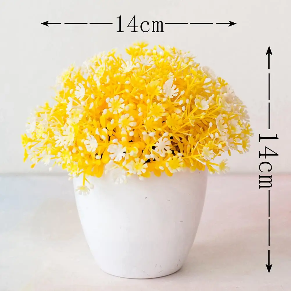 

Artificial Flower Plant Bonsai Ornament Living Room Garden Hotel Desktop Decoration Artificial Bonsai Weddings Offices Stores