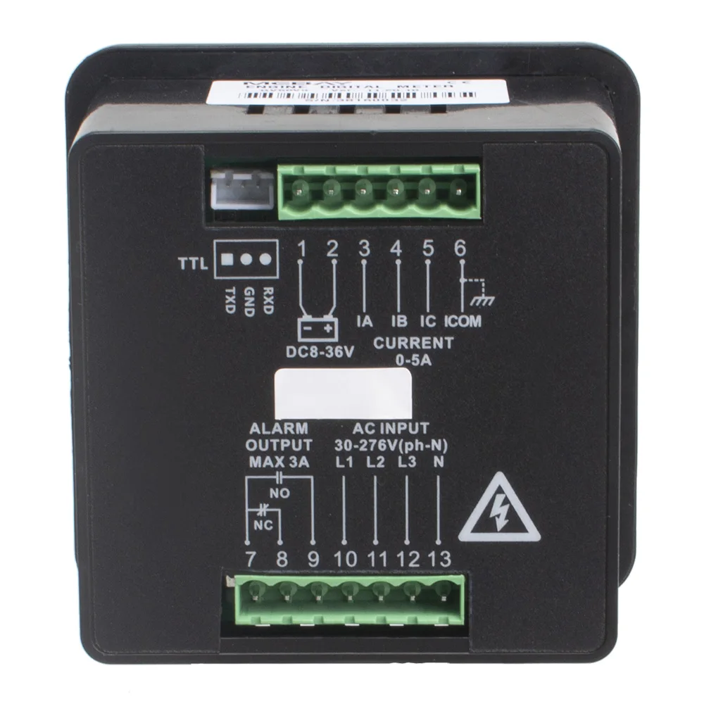 GV58VS цифровой многофункциональный измеритель тока и напряжения для трехфазного