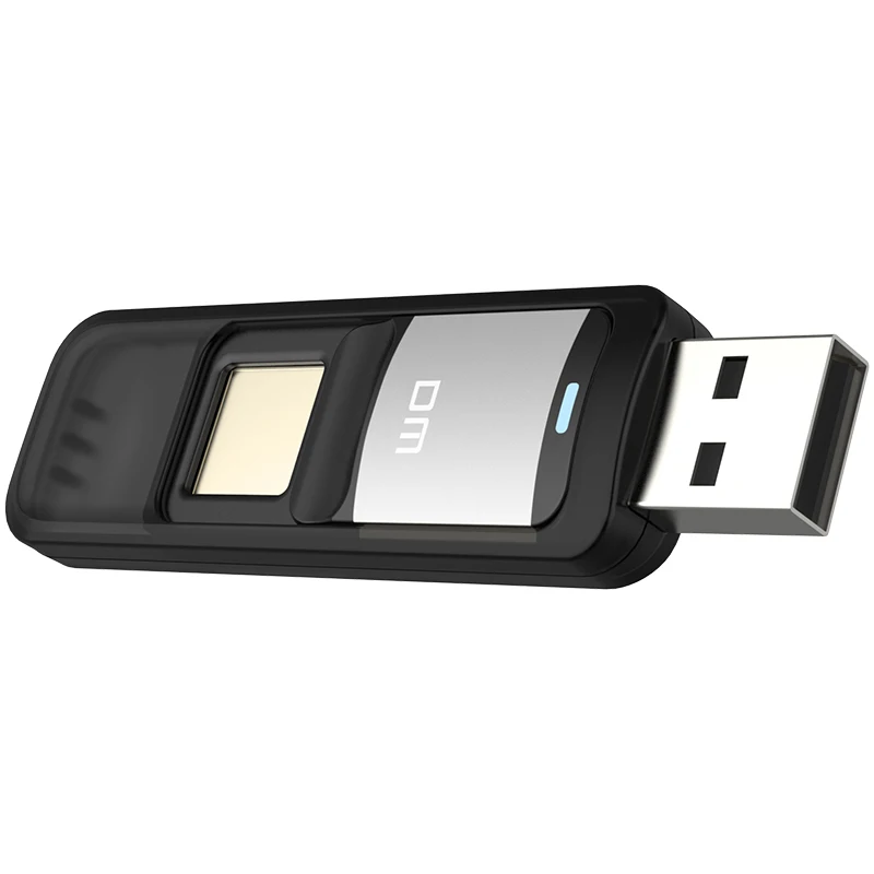 USB флеш накопитель DM PD061 с зашифрованным отпечатком пальца 32 ГБ 64 Usb 2 0|USB