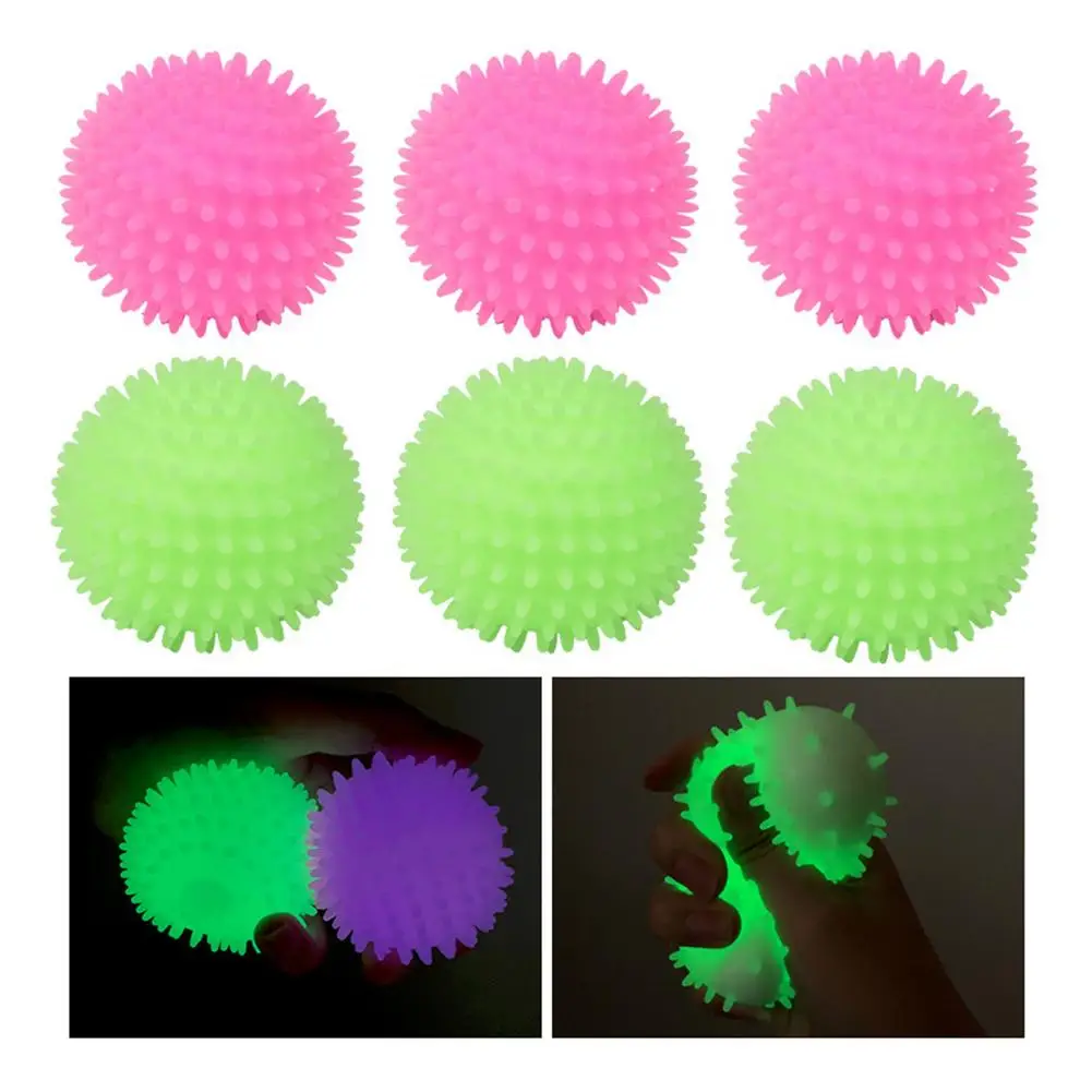 Детская Непоседа сенсорные шарики светятся в темноте Squeeze успокаивающее игрушки