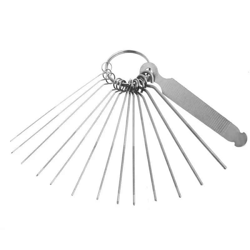 

Guitar Nut Slotting File Saw Rods Slot Filing Set Luthier Replacement Accessory K9FA