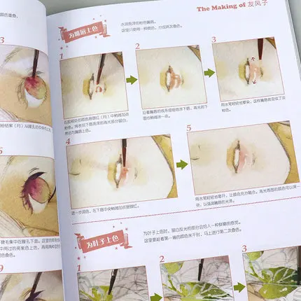 

SSbook super popular painter lectures book- watercolor zero foundation articles