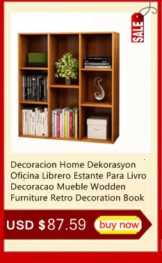 Каса стойка Dekorasyon Boekenkast Madera Camperas Industrial Oficina Bois Mobile деревянная ретро мебель украшение книжная полка чехол