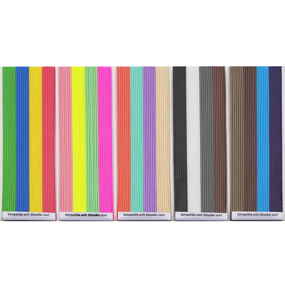 Мода Высокое качество Безопасный подарок для детей прямые PCL 3D печати нити