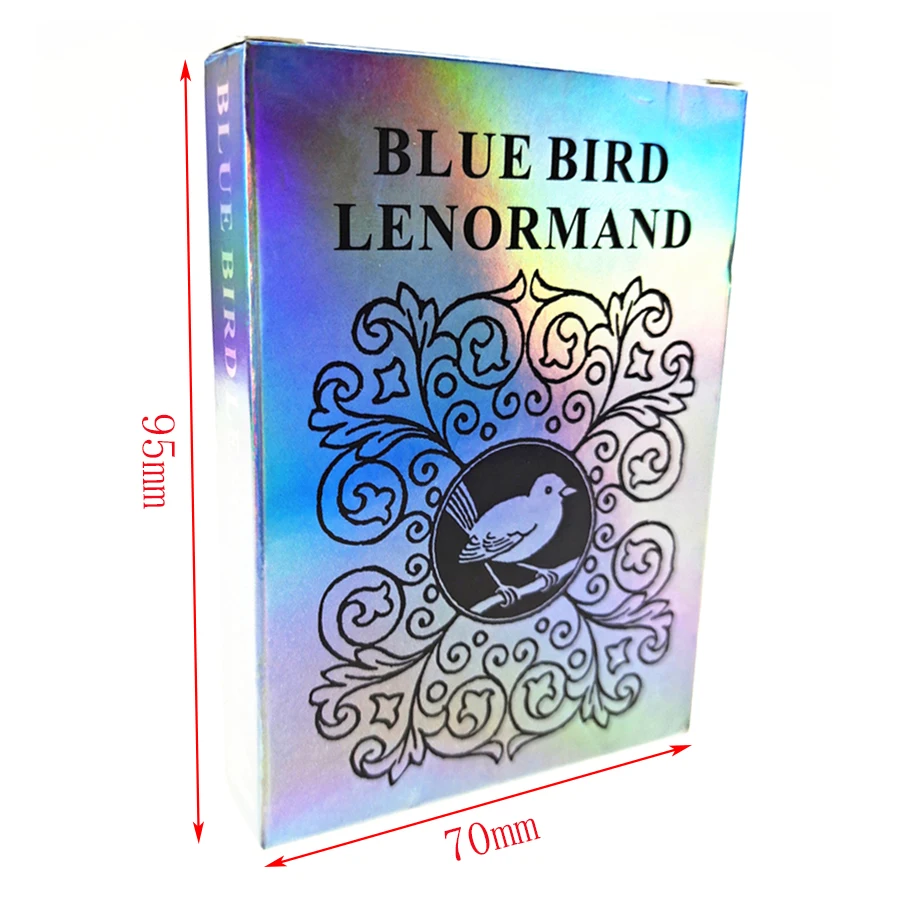 

New Most popular Oracle Cards Fortune Telling Divination Cards Blue Bird Lenormand Oracle Cards Family Party Leisure Table Game