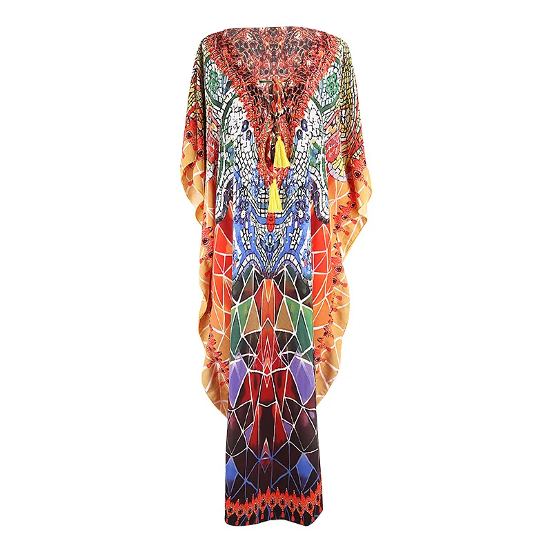 Пляжное макси-платье большого размера купальный костюм пляжный накидка | Женская