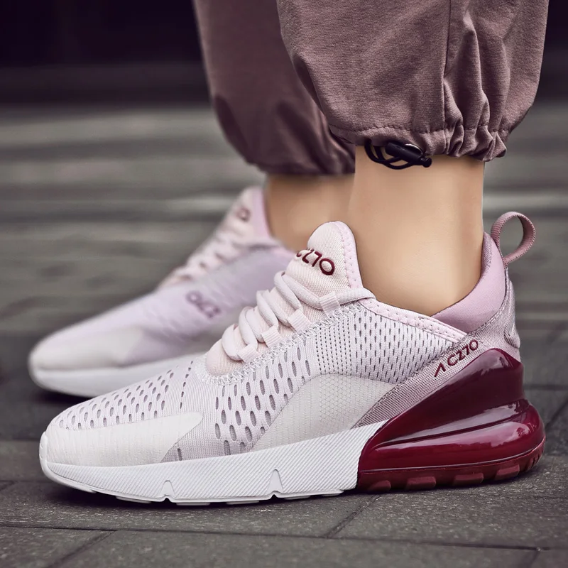 Легкие беговые кроссовки Женская дышащая Спортивная Белая обувь женские для