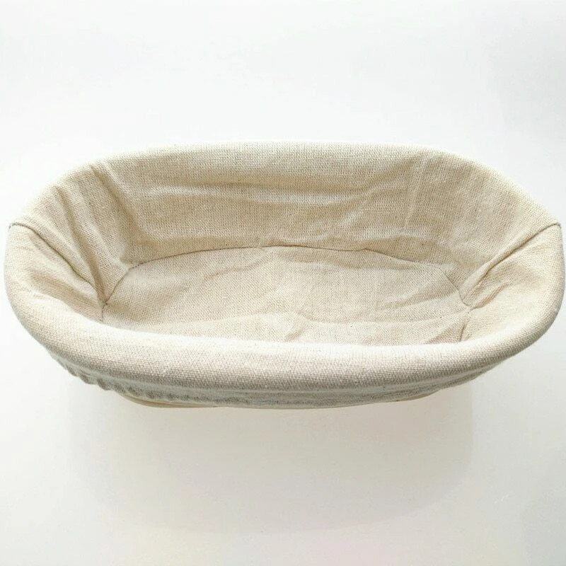 

Newly Fermentation Rattan Woven Basket Bread Proofing Baskets Multipurpose Storage Baskets with Liner VA88