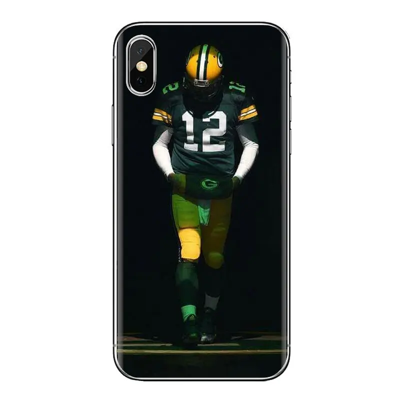 Прозрачные чехлы из ТПУ Аарон Роджерс упаковщик Автограф для Samsung Galaxy J1 J2 J3 J4 J5 J6 J7