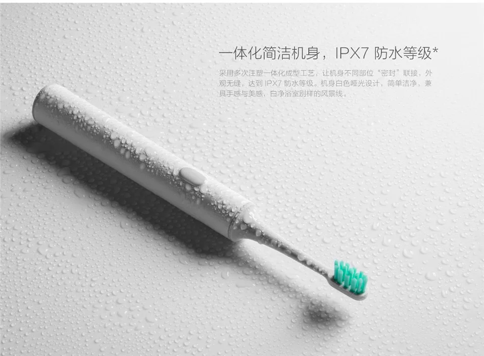 Xiaomi Mijia sonic электрическая зубная щетка T300 ультра звуковая Водонепроницаемая USB Беспроводная зарядка Глубокая чистка перезаряжаемая звуковая зубная щетка