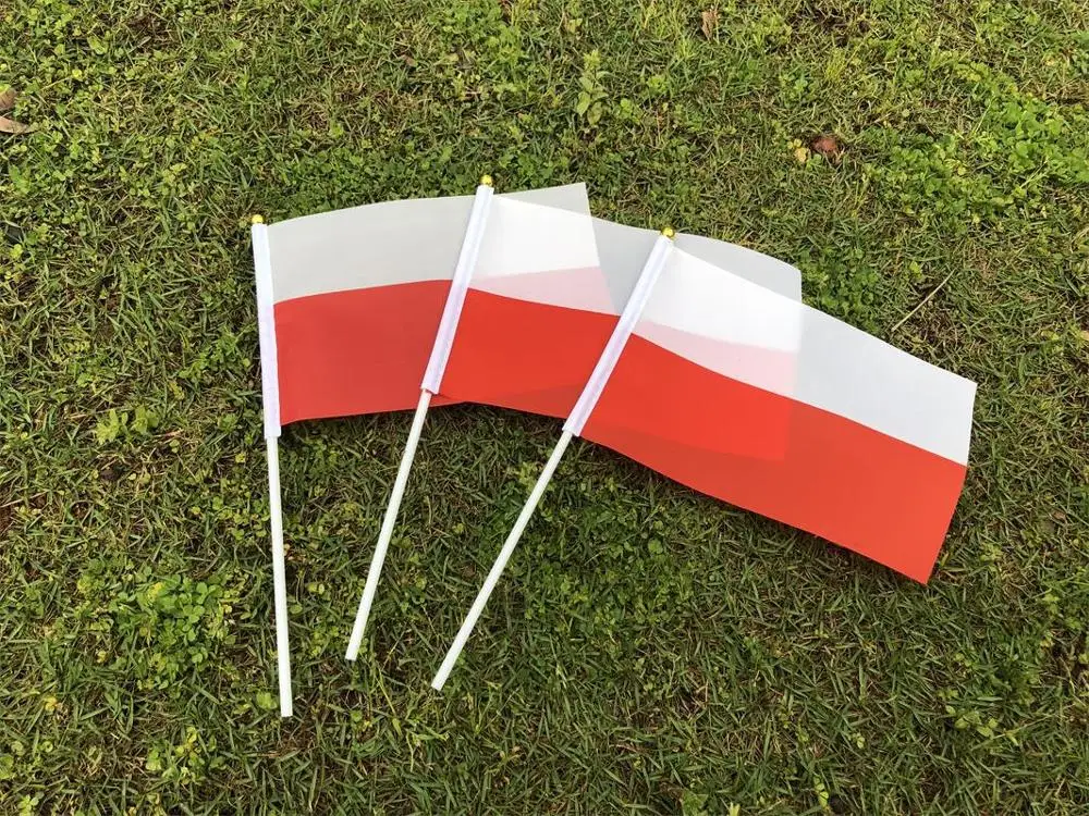 14x21 см 20 пластиковых мачт польский флаг парадный маленький сфера деятельности: